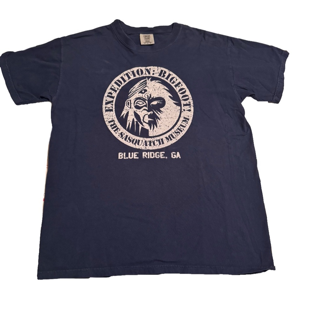 Expedition Bigfoot The Sasquatch Museum Blue Ridge GA Shirt Size M